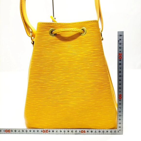Louis Vuitton Petit Noe Yellow Epi Shoulder Bag mon-455-091025 - Picture 2 of 16